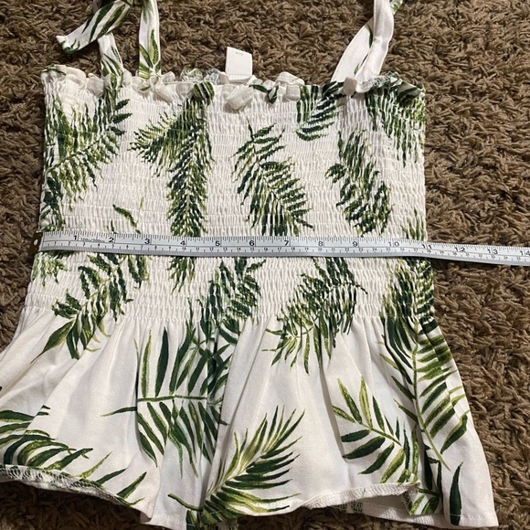 H&M Leaf Crop Top Tank Top - Picture 6 of 6